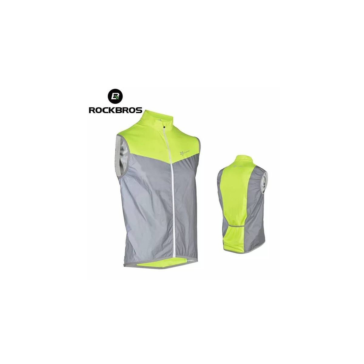 ROCKBROS - Chaleco Reflectivo Ciclismo Fgy1001
