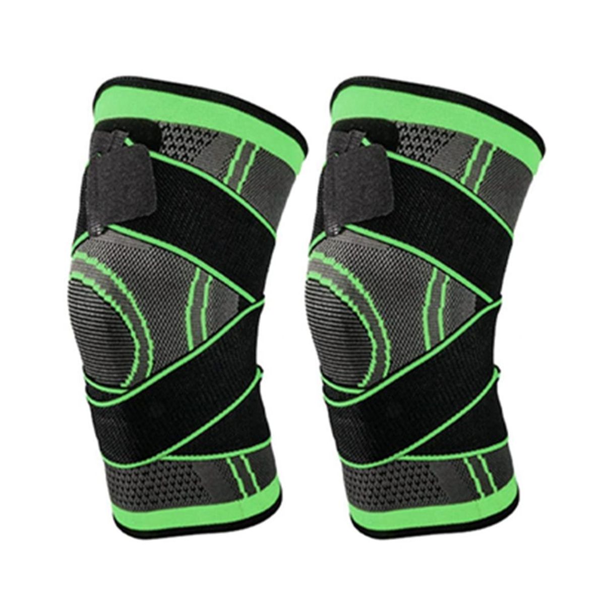 GENERICO - Rodillera Deportiva Ajustable Elástica De Compresión