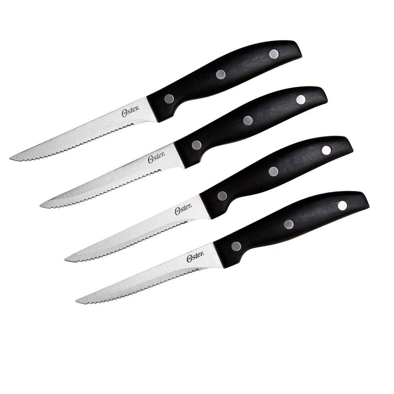 OSTER - Juego de cuchillos 4Pzs Oster Granger 75681-04 Negro