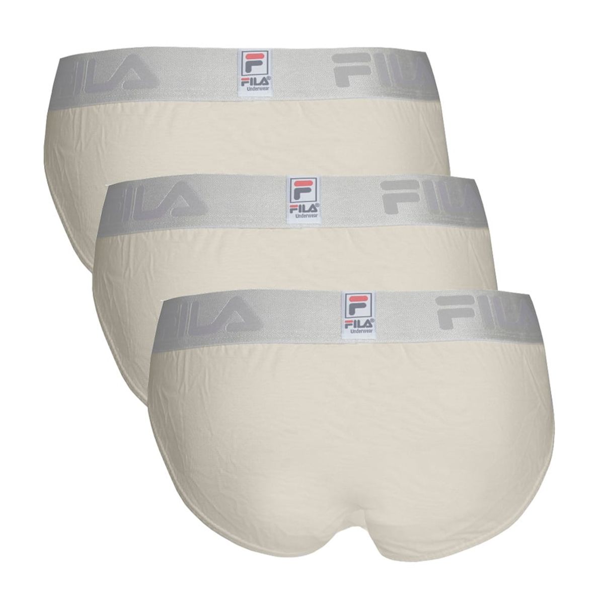 FILA - Pack x3 Trusa Fila Hombre Crema