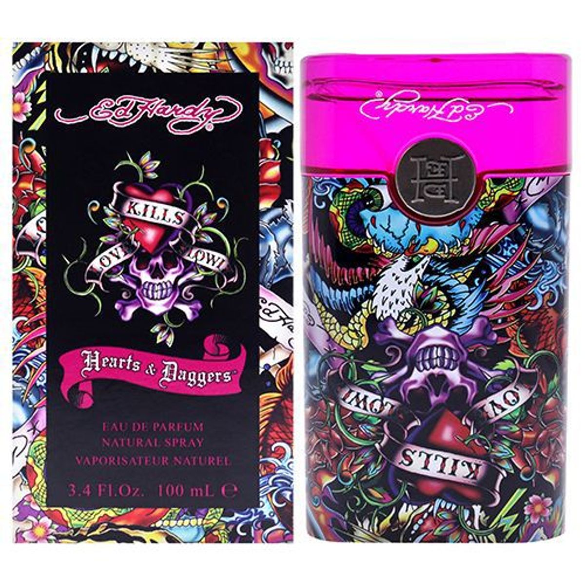 CHRISTIAN AUDIGIER - Ed Hardy Hearts Daggers Women By Christian Audigier 100 ml