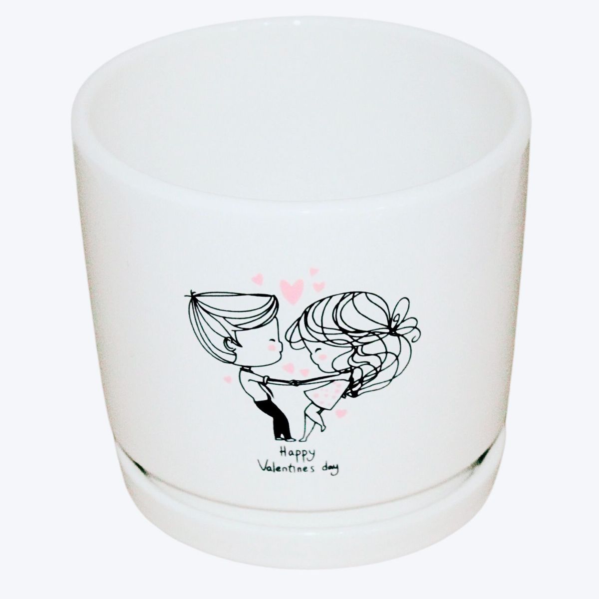 GENERICO - Maceta Decorativo de Cerámica - VALENTINES