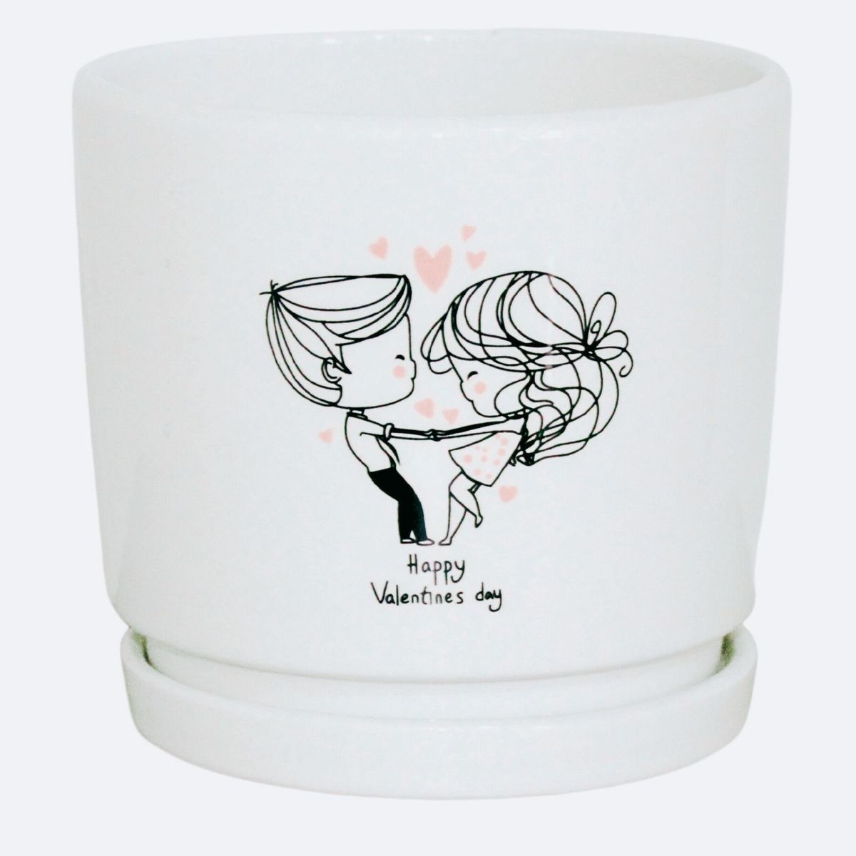 GENERICO - Maceta Decorativo de Cerámica - VALENTINES