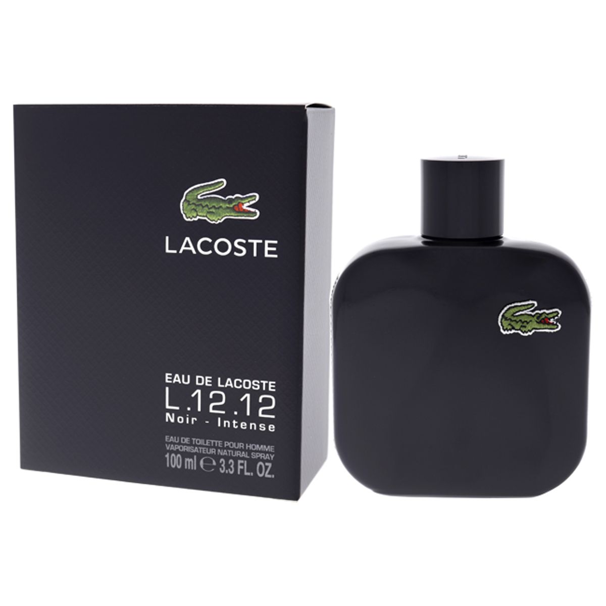 LACOSTE - Lacoste eau de lacoste l.12.12 noir lacoste men edt 100 ml