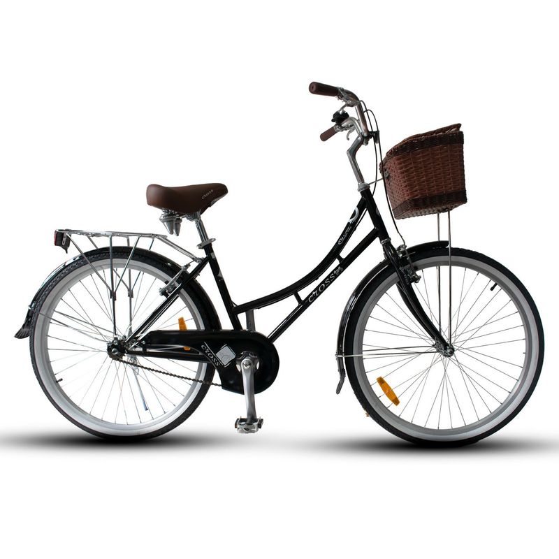 CROSSBIKE - Bicicleta Crossbike Aro 26 City 26c202 Negra