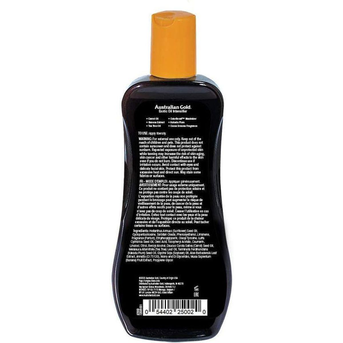 AUSTRALIAN GOLD - Australian gold -aceite  para bronceado oscuro exótico