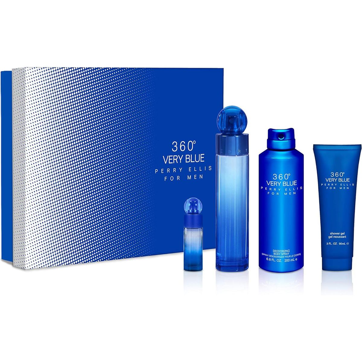 PERRY ELLIS - Set 360 Very Blue-Perry Ellis 4pc