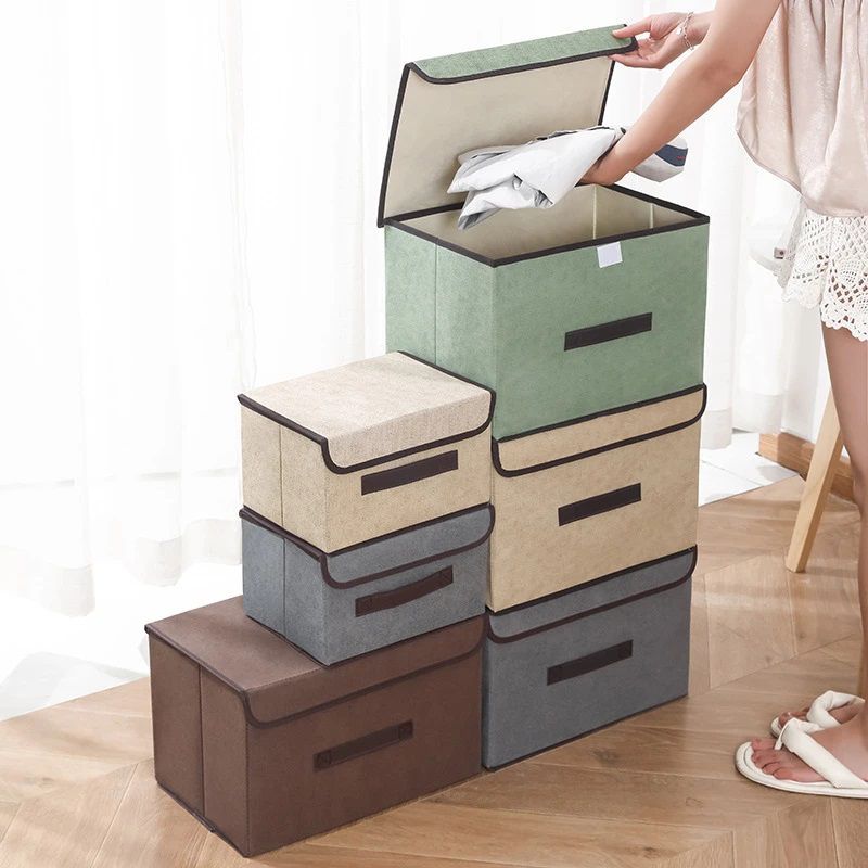GENERICO - Organizador elegante caja de almacenamiento multifuncional Marron