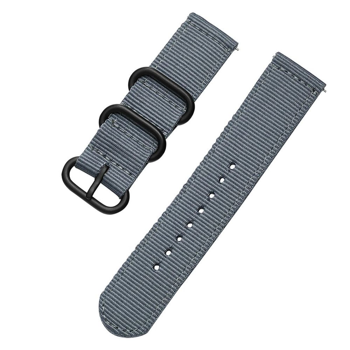 GENERICO - Correa de Nylon para SAMSUNG GALAXY WATCH 5 / 5 PRO - Plomo