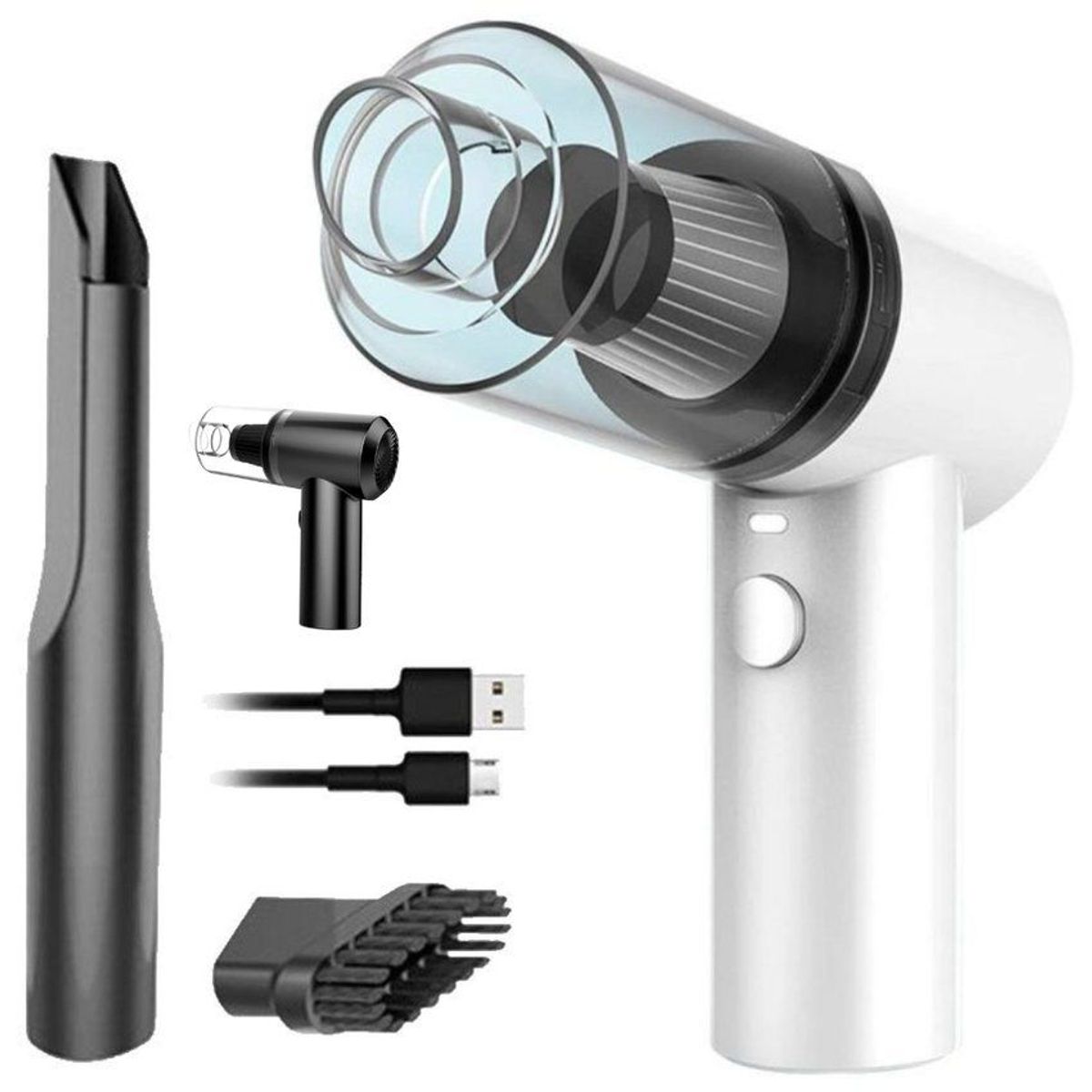 OEM - Mini aspiradora portátil recargable para hogar y auto