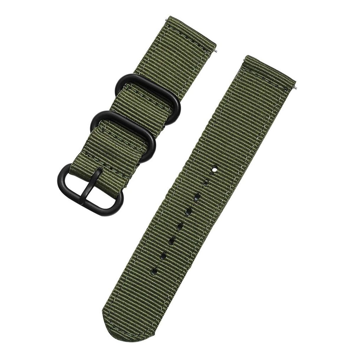 GENERICO - Correa de Nylon para Samsung Galaxy Watch 4 / 4 Classic - Verde