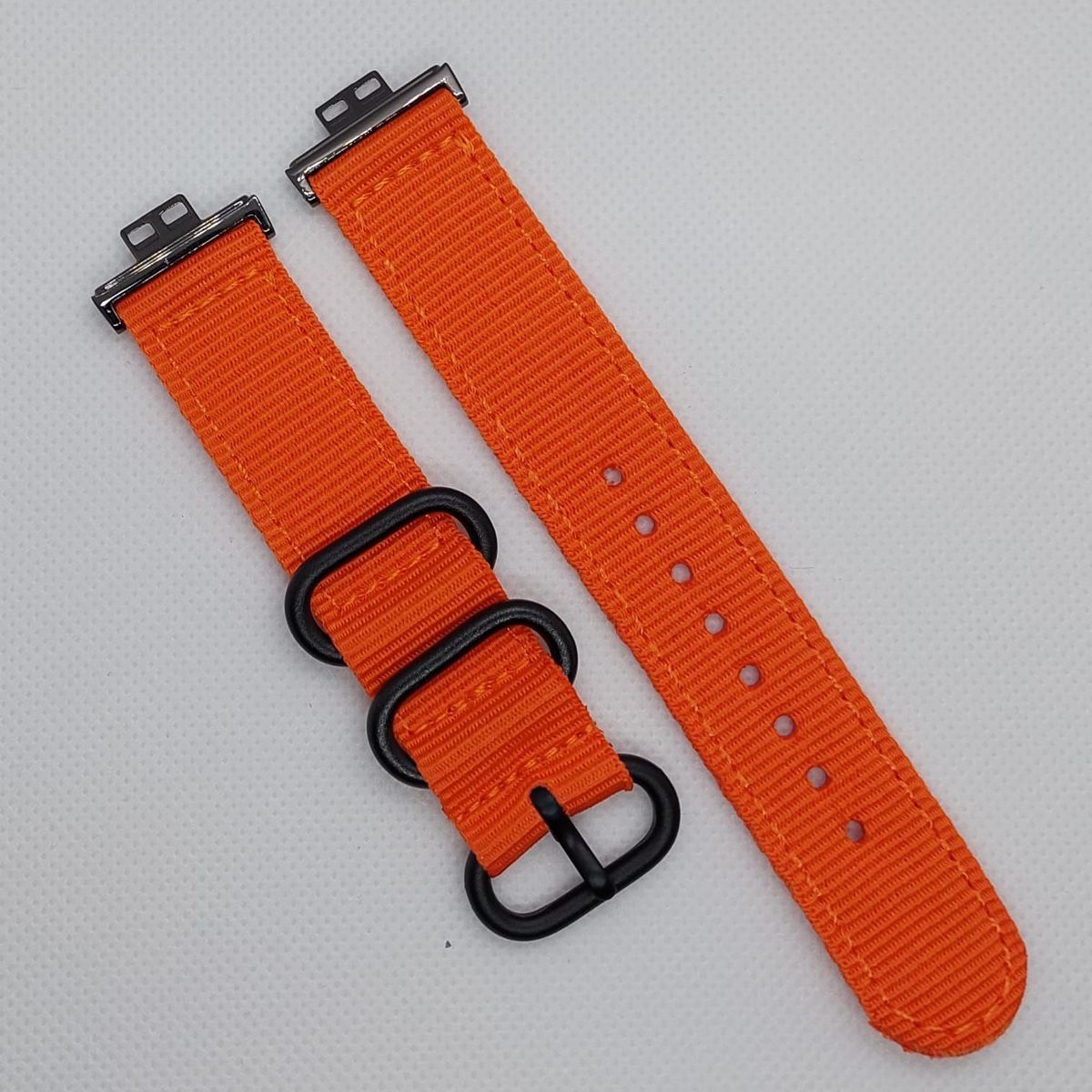 GENERICO - Correa de Nylon para HUAWEI WATCH FIT - Naranja