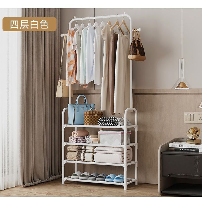 OEM - Organizador Colgador de Ropa Perchero Ruedas Estante Zapatero