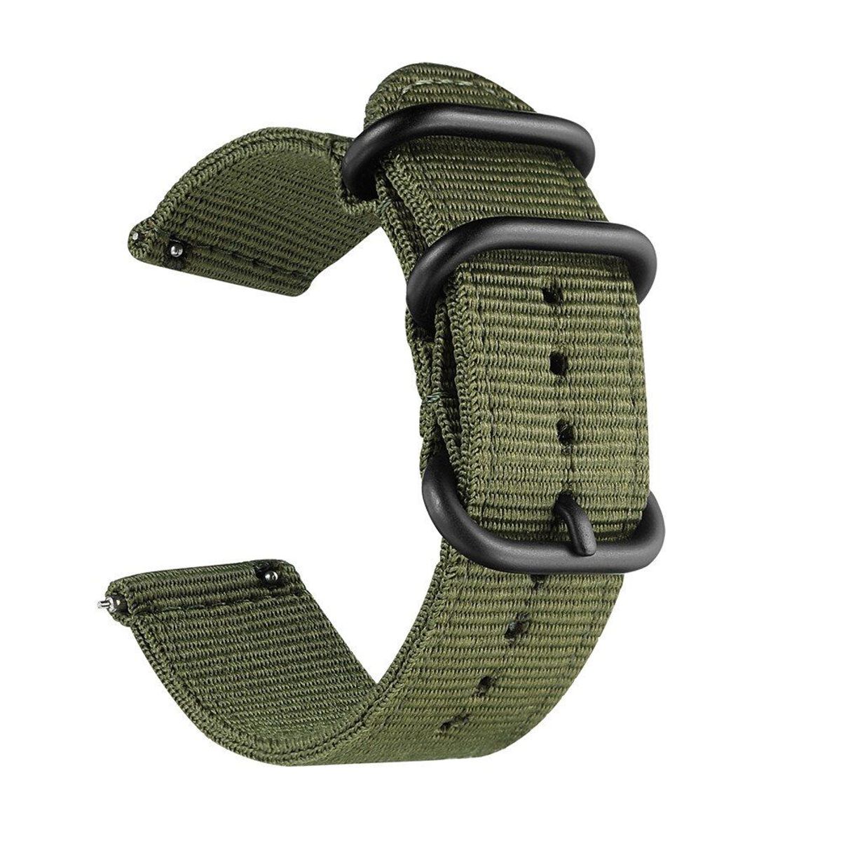 GENERICO - Correa de Nylon para Samsung Galaxy Watch Active 1 / 2 - Verde