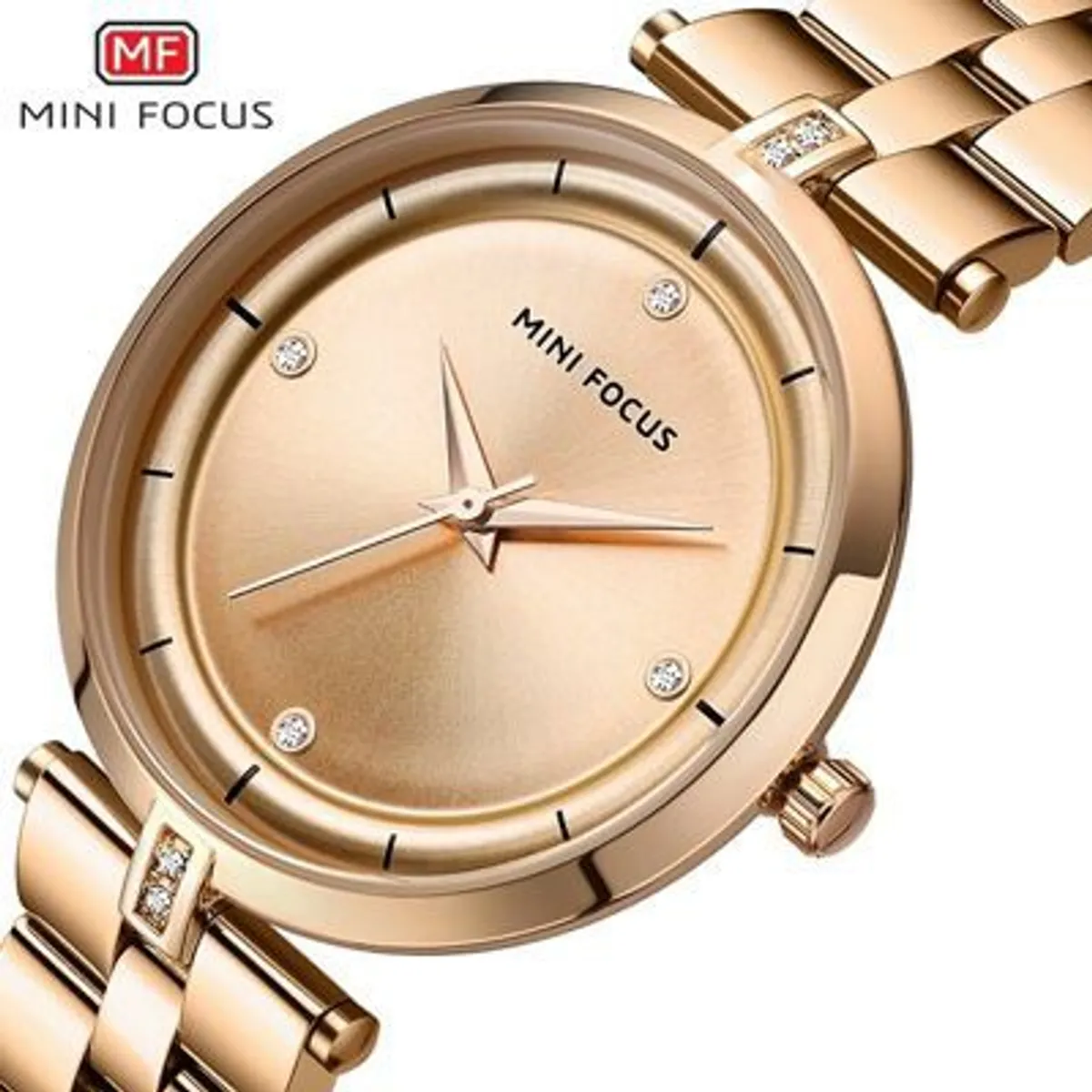 MINI FOCUS - Reloj Mini Focus Acero Oro Rosa MIN-M-13_.
