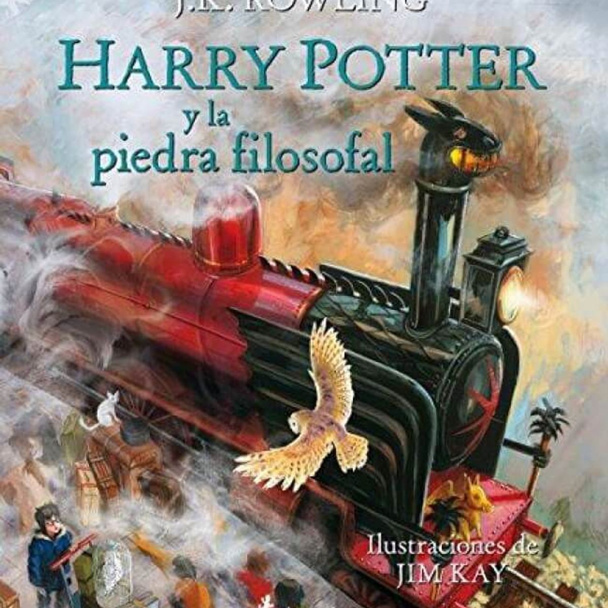 SALAMANDRA - Harry-Potter-Y-La-Piedra-Filosofal-Ilustrado - J-K-Rowling
