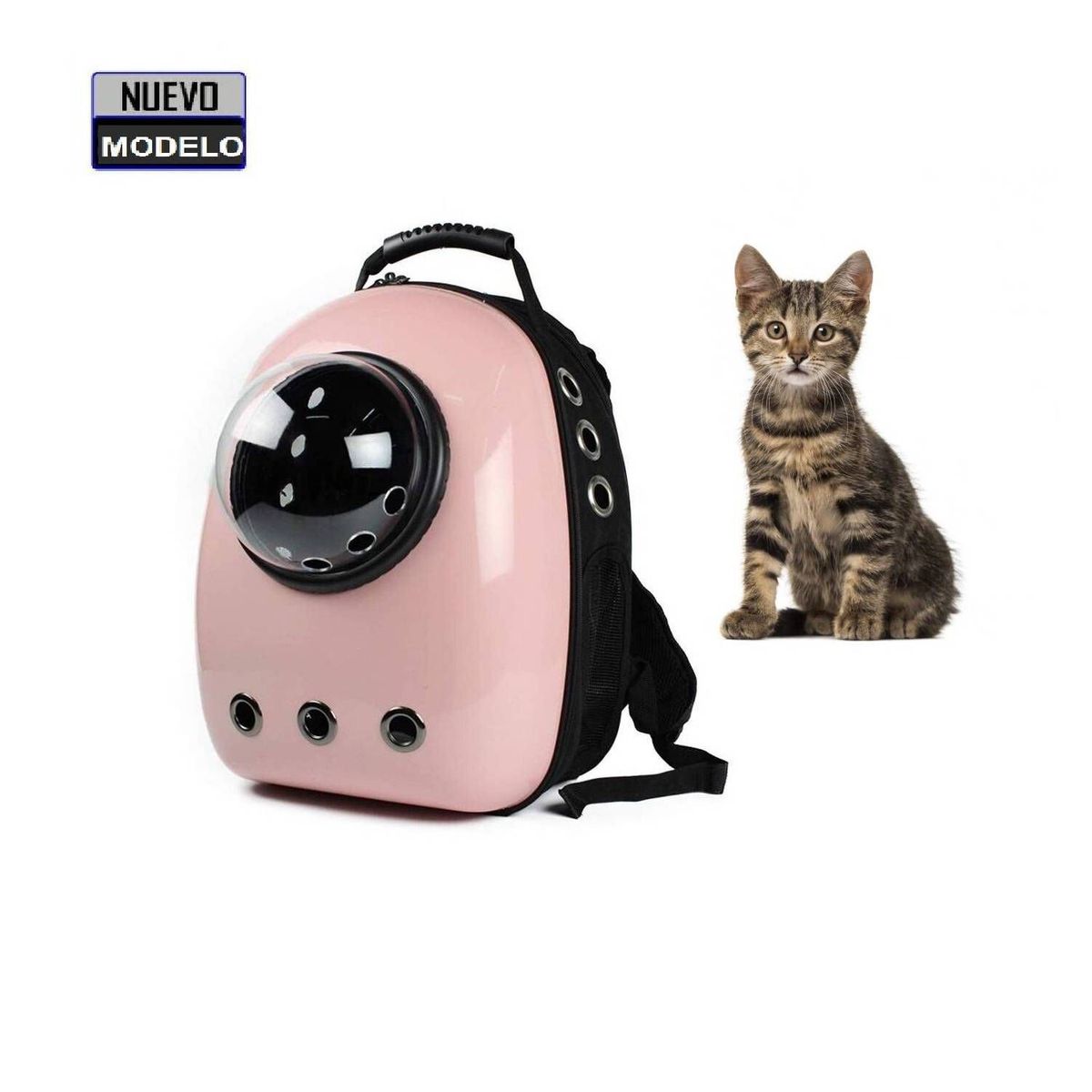 GENERICO - Mochila para mascota capsula espacial