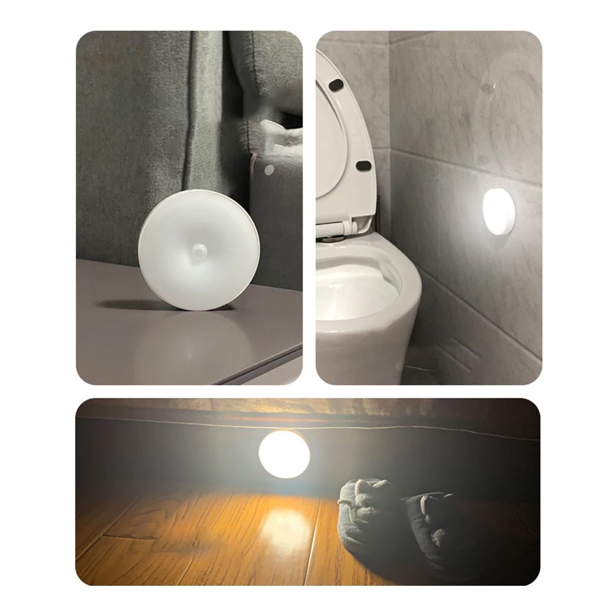 Foco Luz Recargable Led Sensor Movimiento Imantado Portatil, marca GRETAIL - Foto 2