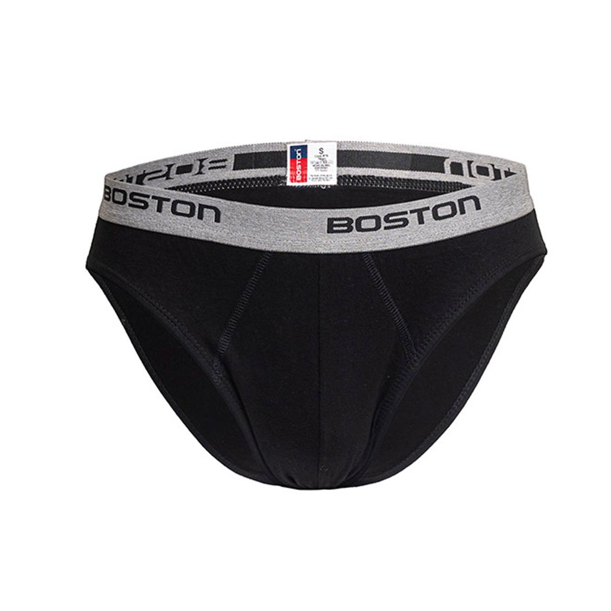 BOSTON - Pack x4 Trusas Boston Hombre Bikini Negro