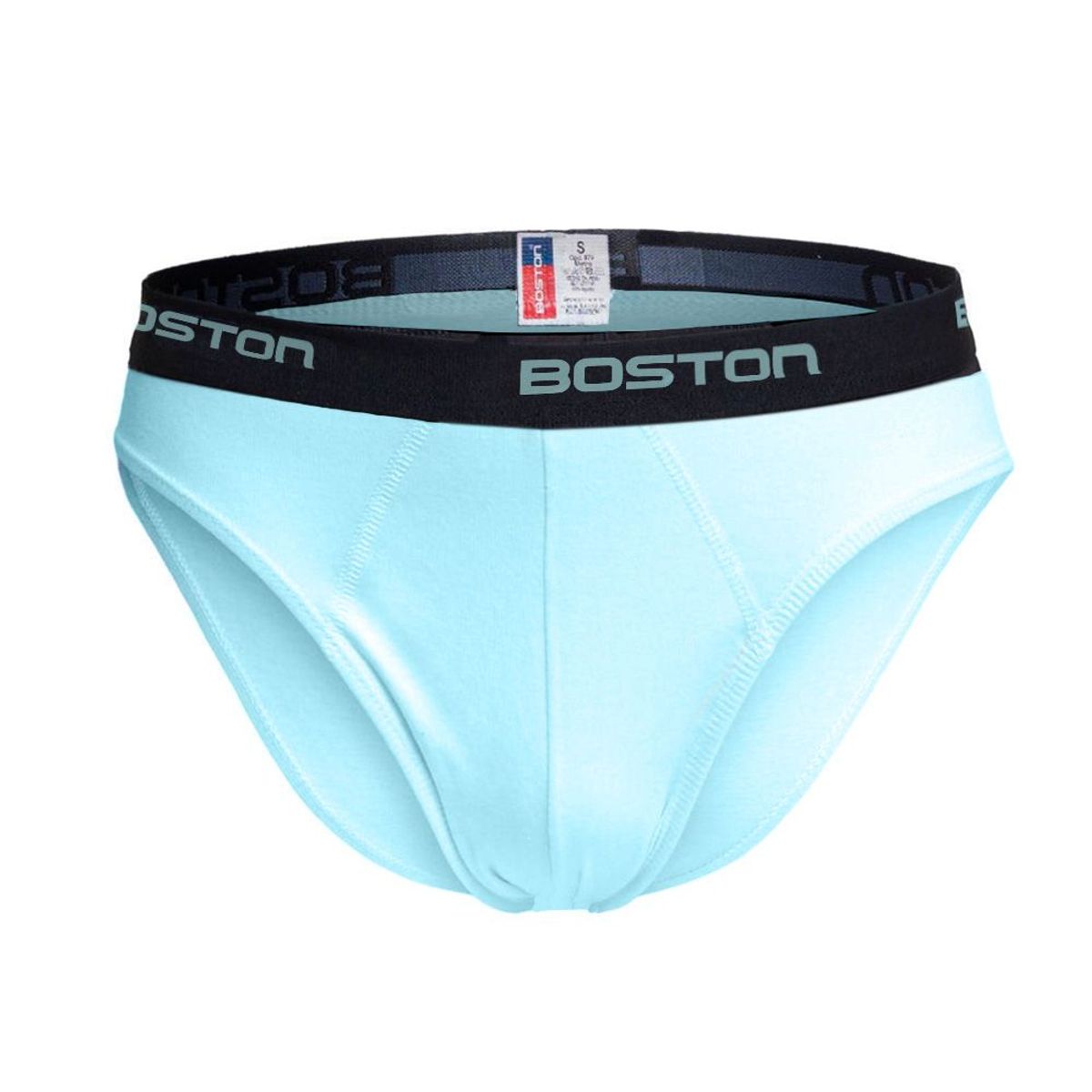 BOSTON - Pack x4 Trusas Boston Hombre Bikini Turquesa