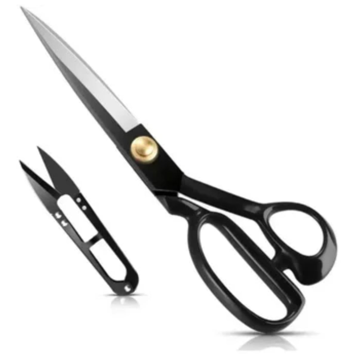 GENERICO - Tijera de Costura y Sastre Enhebrador Hilos Agujas Piquetera