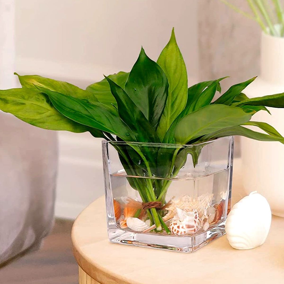 LIBBEY - Portavela en Forma de Cubo 15.24 cm