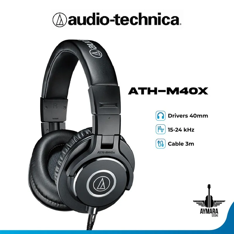 AUDIO TECHNICA - AUDIO TECHNICA ATHM40X AUDIFONOS