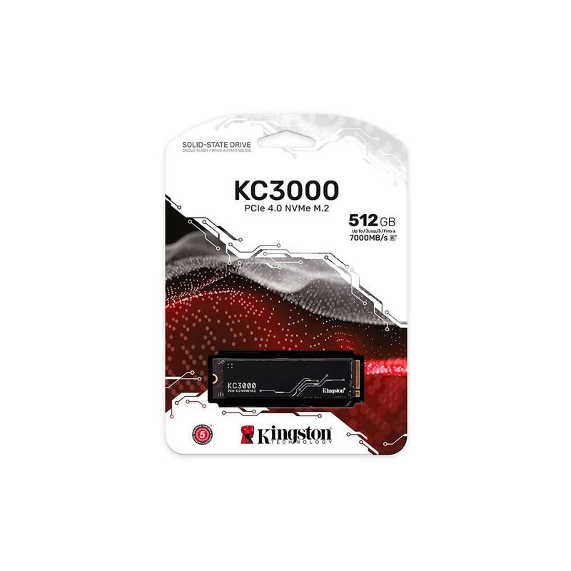 KINGSTON - Disco Solido SSD Kingston SKC600 512GB Interno 2.5" SKC600/512G