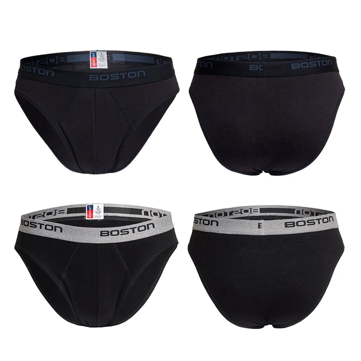 BOSTON - Pack X6 Trusas Boston Hombre 100% Algodón