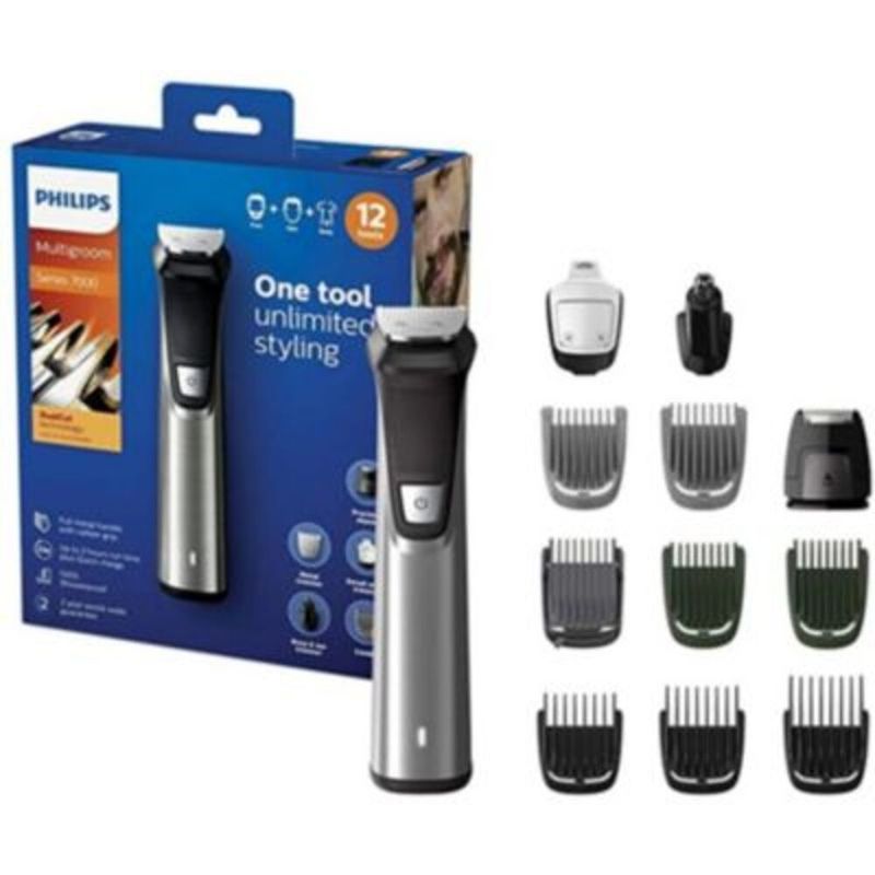 PHILIPS - Afeitador Multigroom Philips MG7735 Para Cabello Rostro y Cuerpo