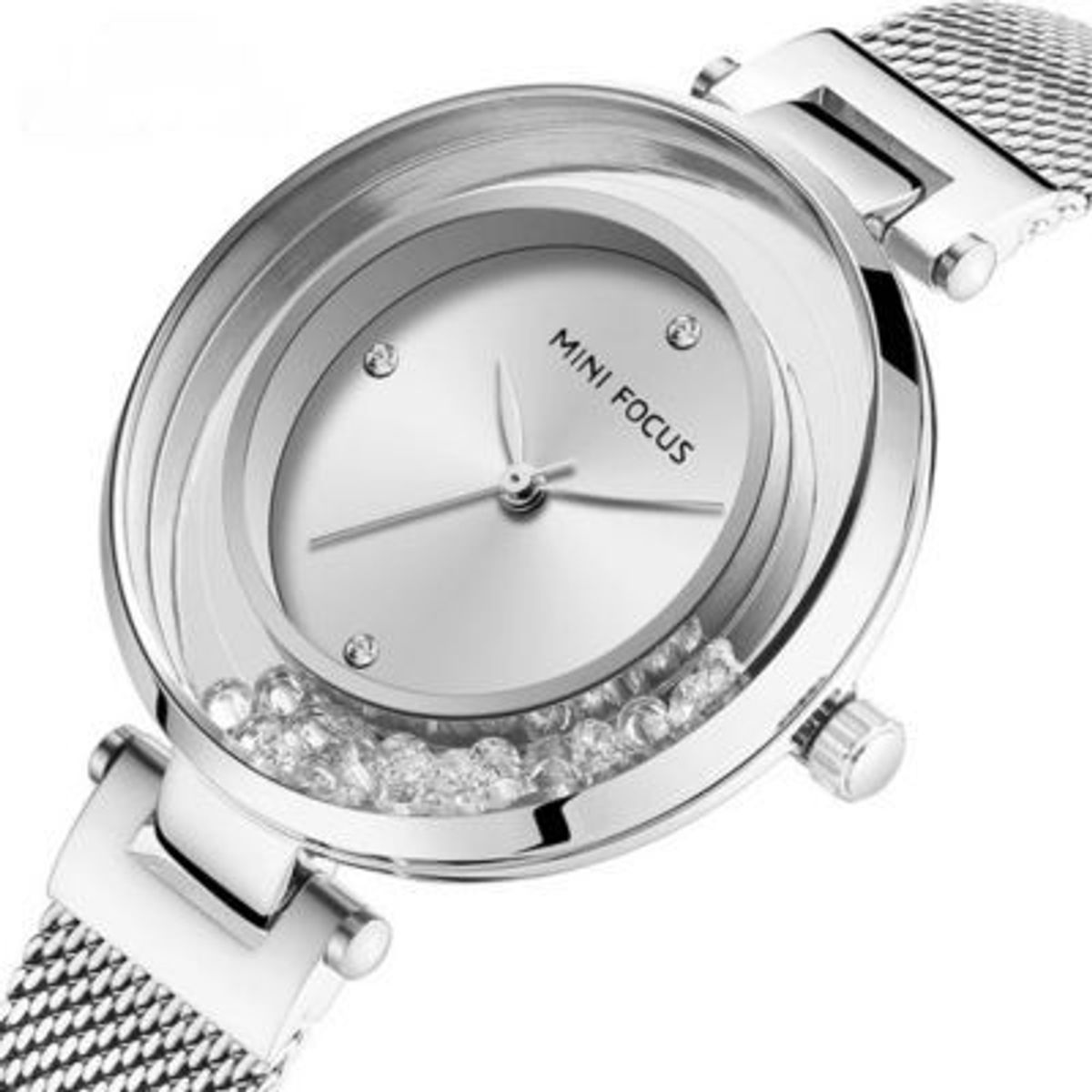 MINI FOCUS - Reloj Mini Focus Acero Plateado MIN-M-15