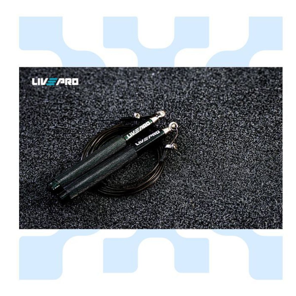 LIVE UP - Salta Soga Regulable Gris Live Up