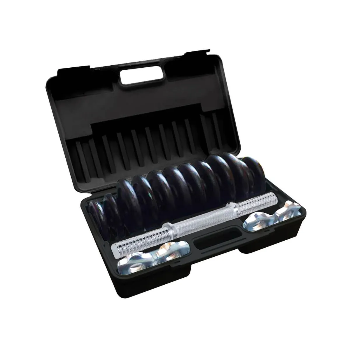 ULTIMATE FITNESS - Set Mancuernas 15 kg Pro