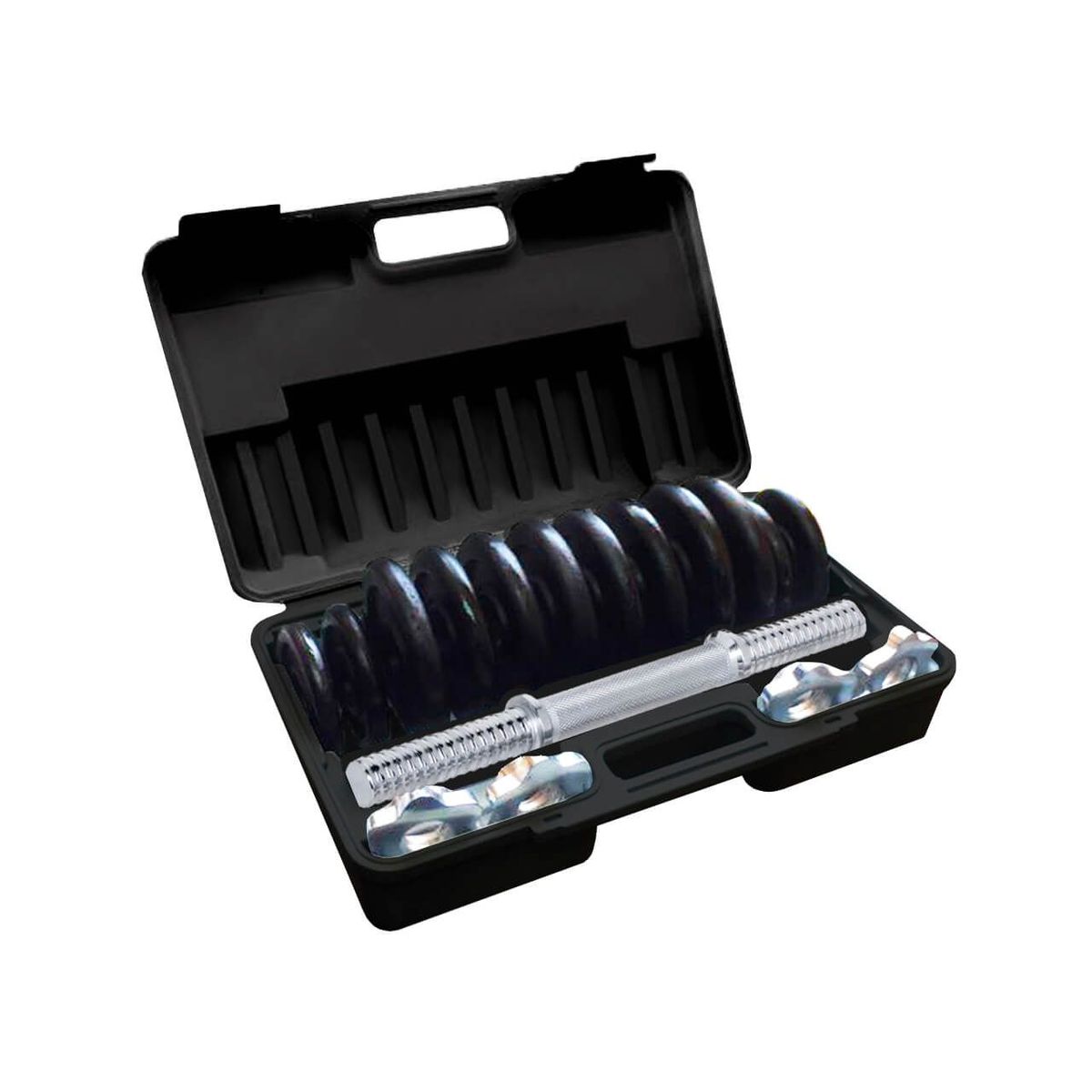 ULTIMATE FITNESS - Set Mancuernas 15 kg Pro