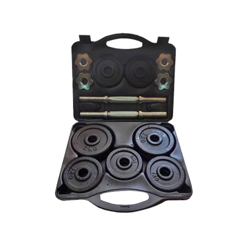 ULTIMATE FITNESS - Set Mancuernas 20 kg Pro