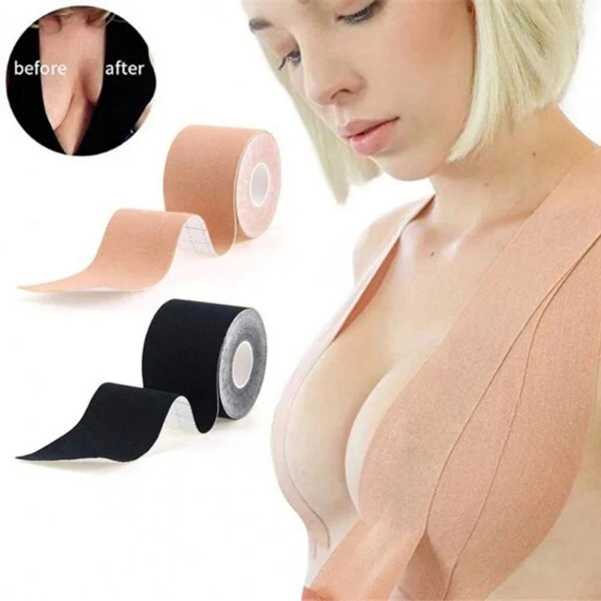 OTTOWARE - Cinta Bopp Tape Brasier Invisible Levanta Senos