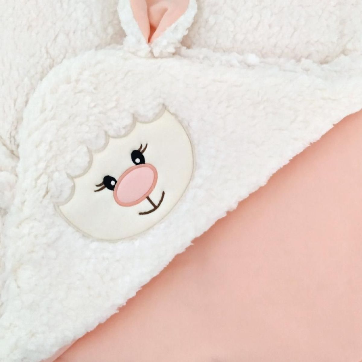 BABY MERINOS - Colcha bebe Oveja - Melon