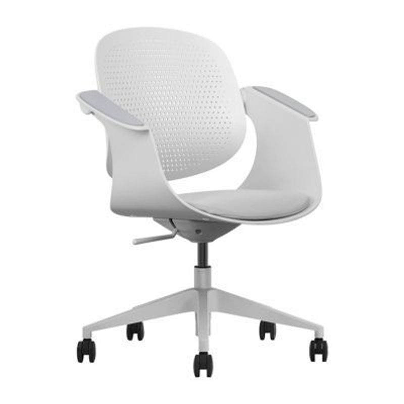 DECORPLAS - Silla De Oficina Ejecutiva Austin Colors Ligth Grey