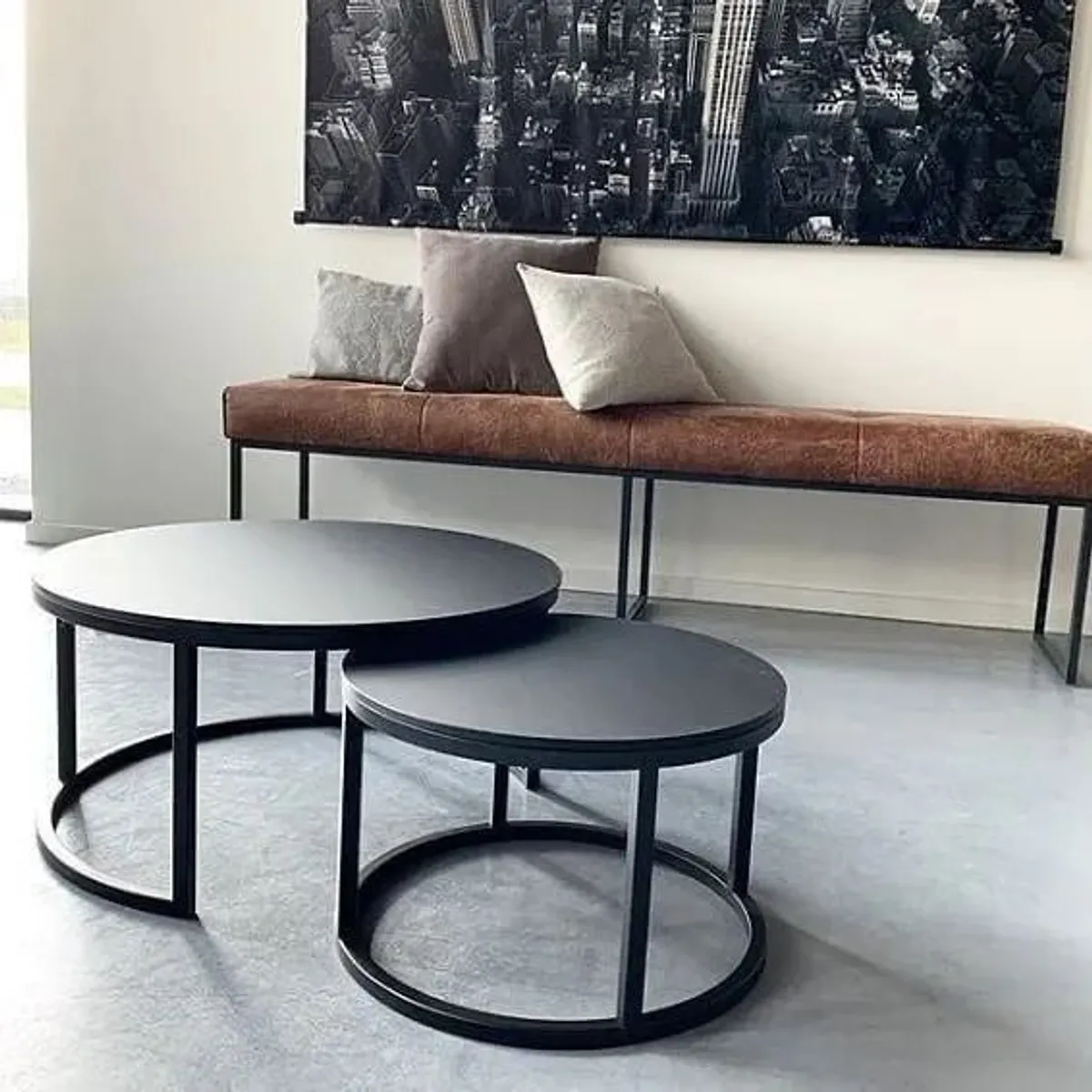 GENERICO - Mesa de Centro Eclipse Negro FYA