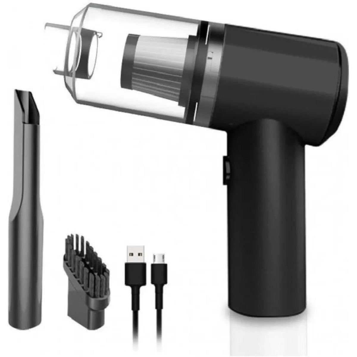 OEM - Mini aspiradora 2 en 1 recargable para hogar y coche