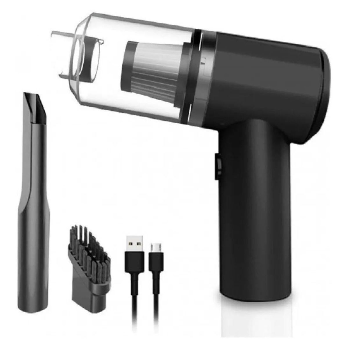 OEM - Mini aspiradora 2 en 1 recargable para hogar y coche