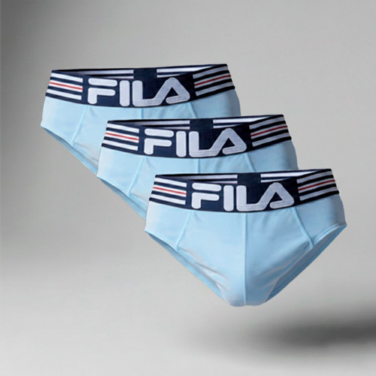 FILA - Pack x3 Trusa Fila Hombre Celeste