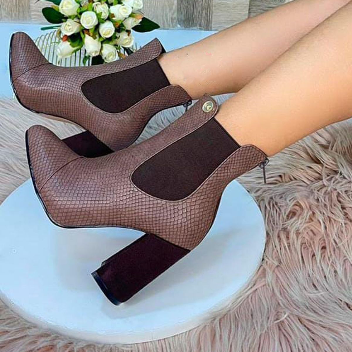 GENERICO - Botas Mujer 29L-861785 Teresa Facundo Marron