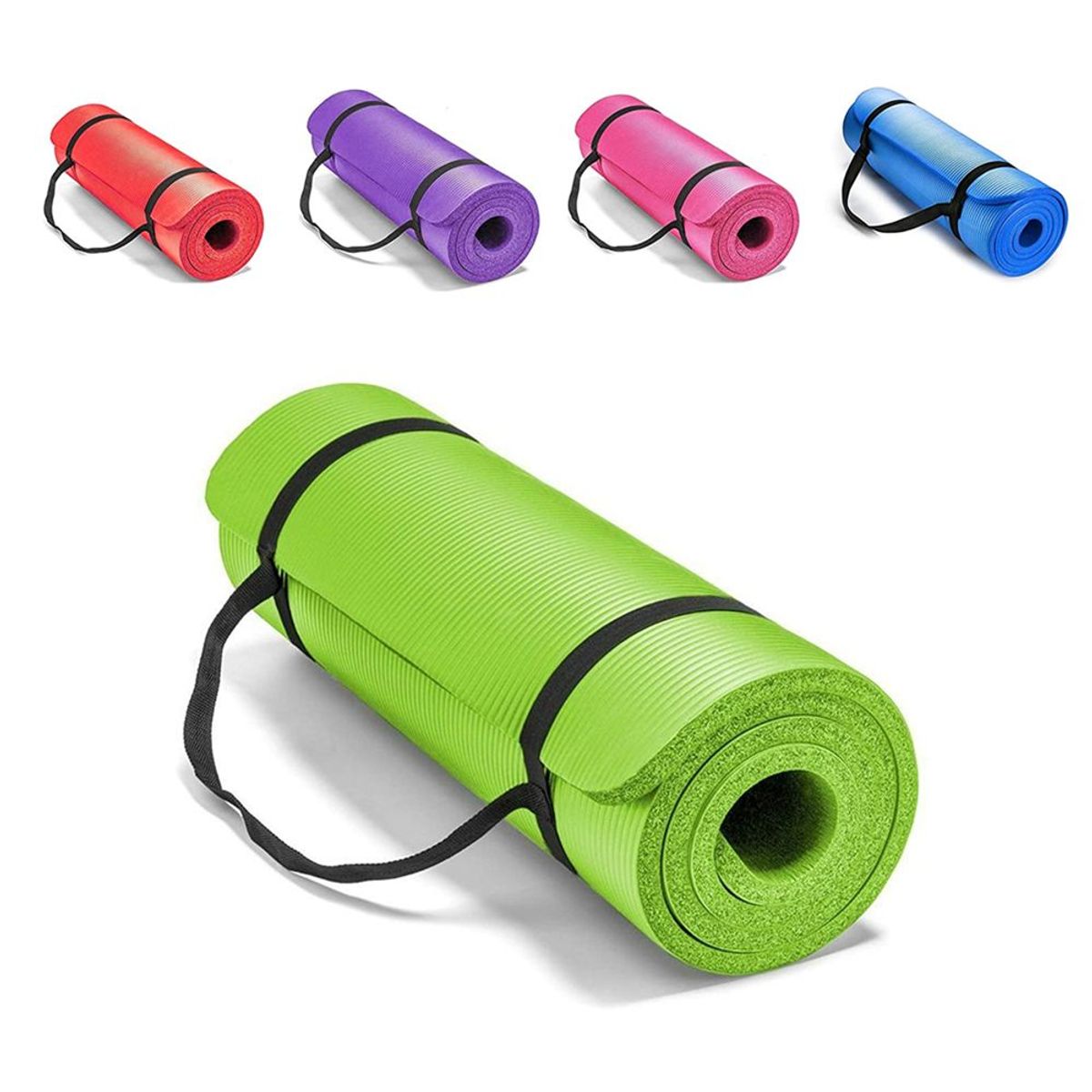 HOLGU - Pelota Pilates Yoga Terapeutico 85cm  Mat Importado 10mm