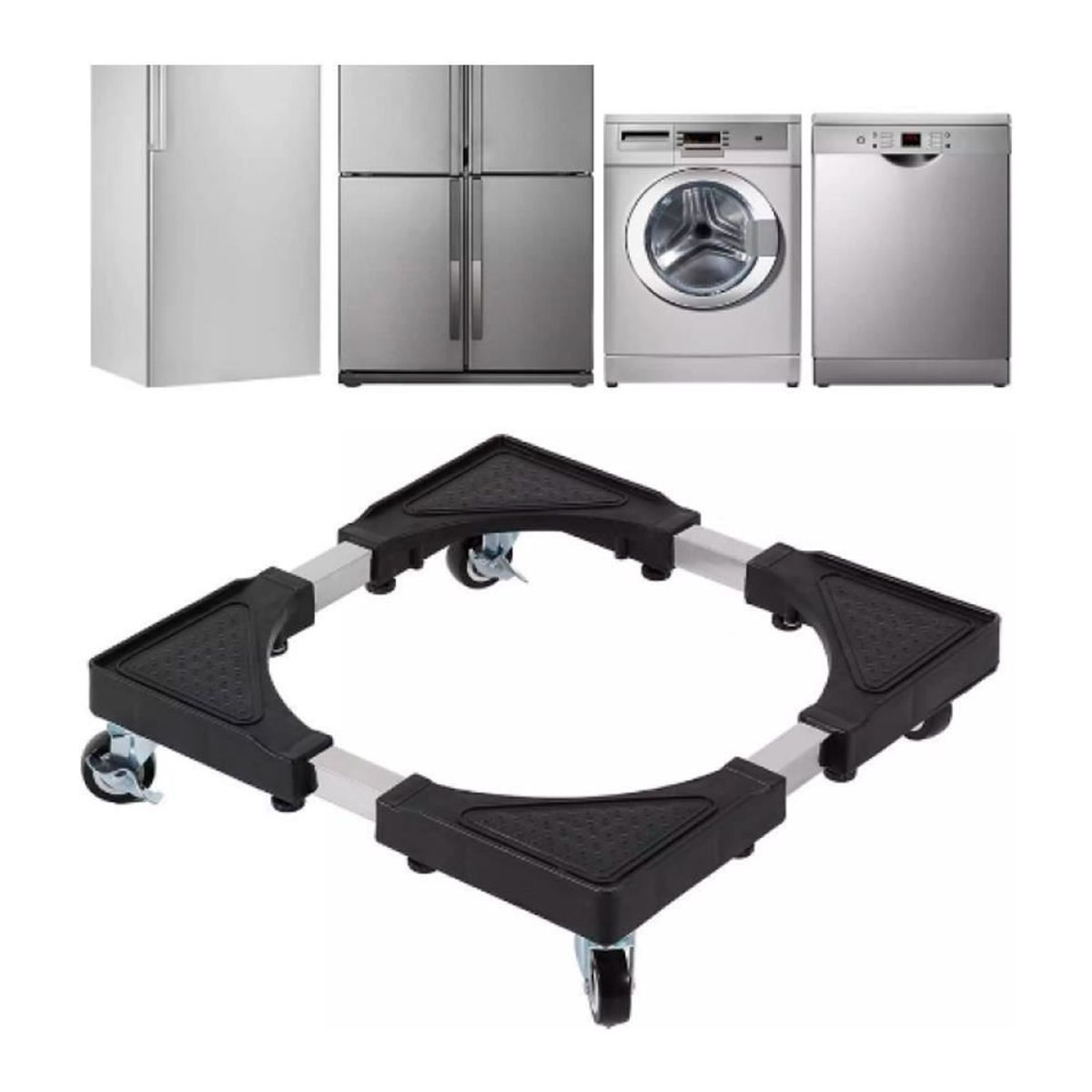 GENERICO - Base Electrodomésticos con Ruedas Lavadora Muebles