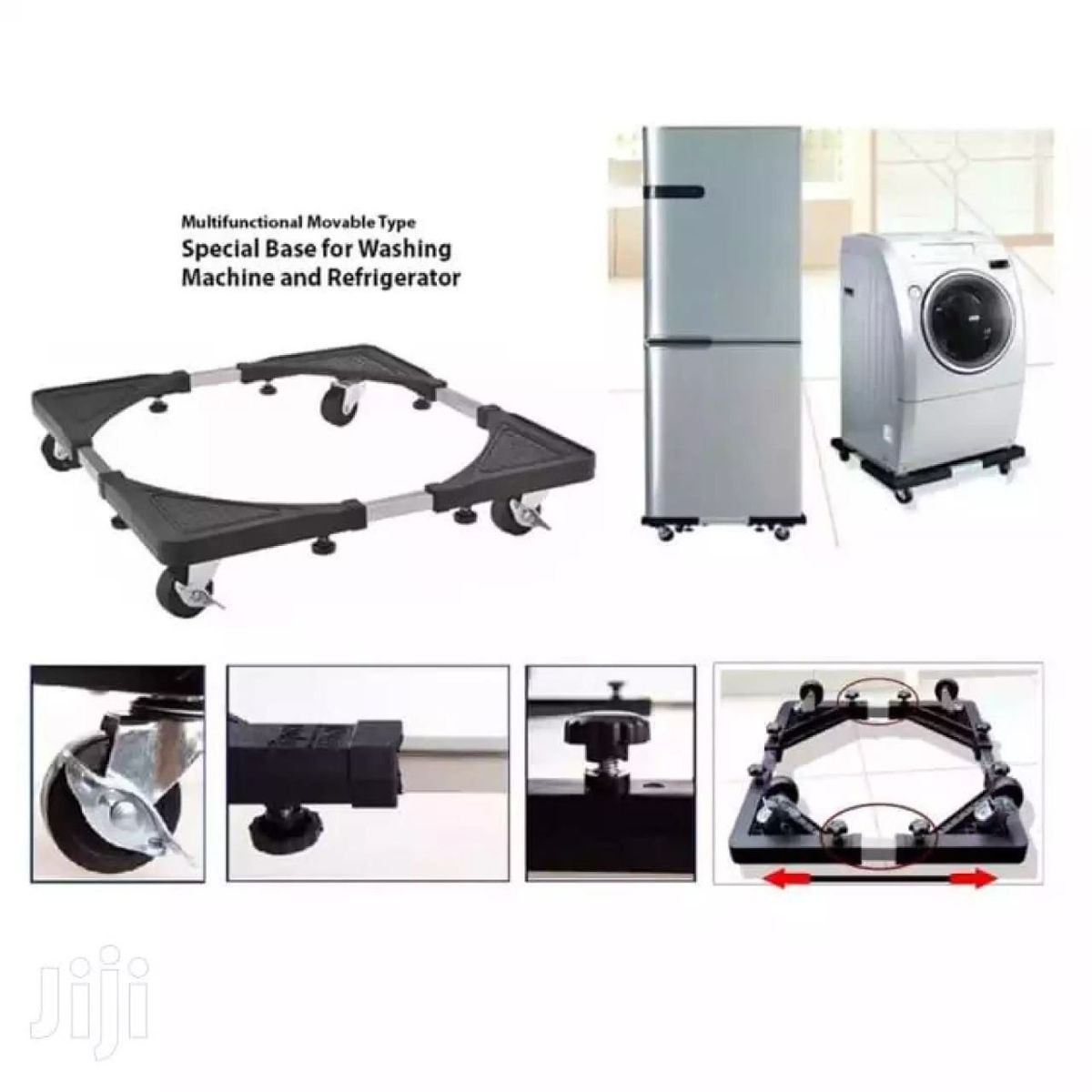 GENERICO - Base Electrodomésticos con Ruedas Lavadora Muebles