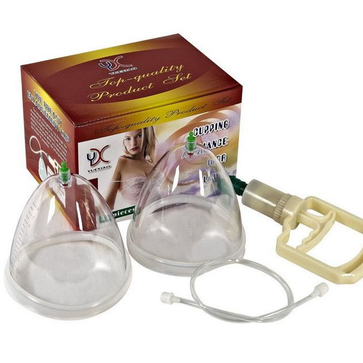 GENERICO - Ventosas chinas Para Vacumterapia De Senos Succión Firmeza