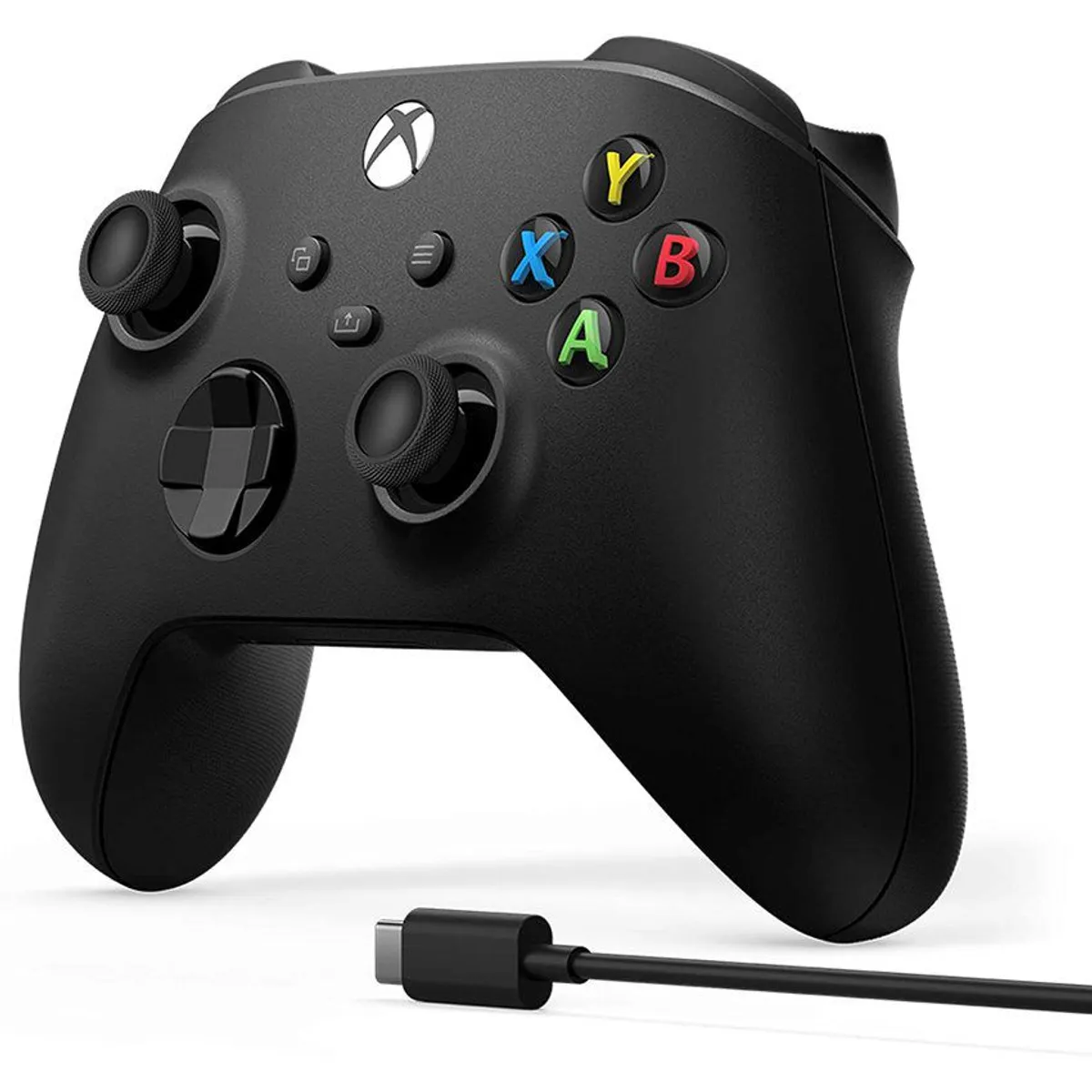 MICROSOFT - Mando de xbox series x-s + cable usb-c compatible con pc.