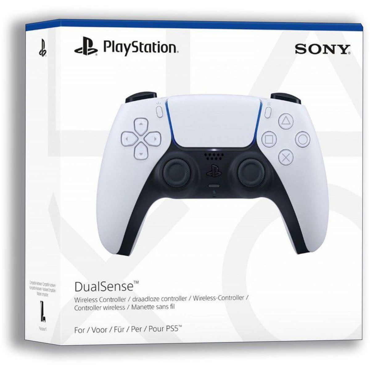 SONY - Mando Ps5 Dualsense Blanco - Mando PlayStation 5 Dualsense Blanco.