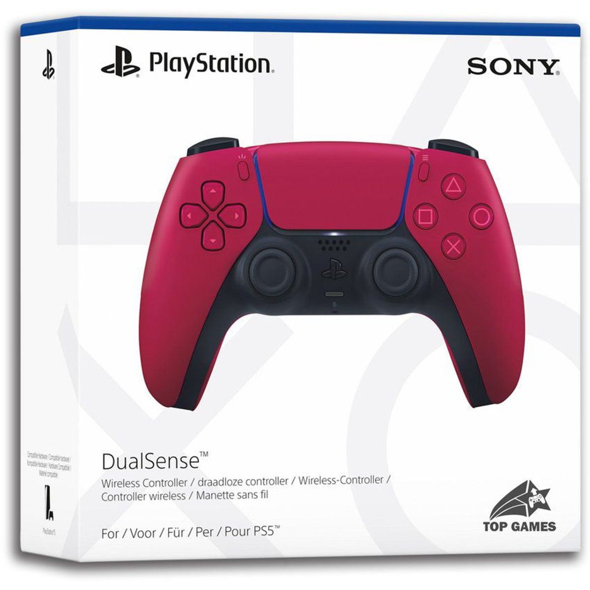 SONY - Mando ps5 cosmic red  dualsense ps5 cosmic red